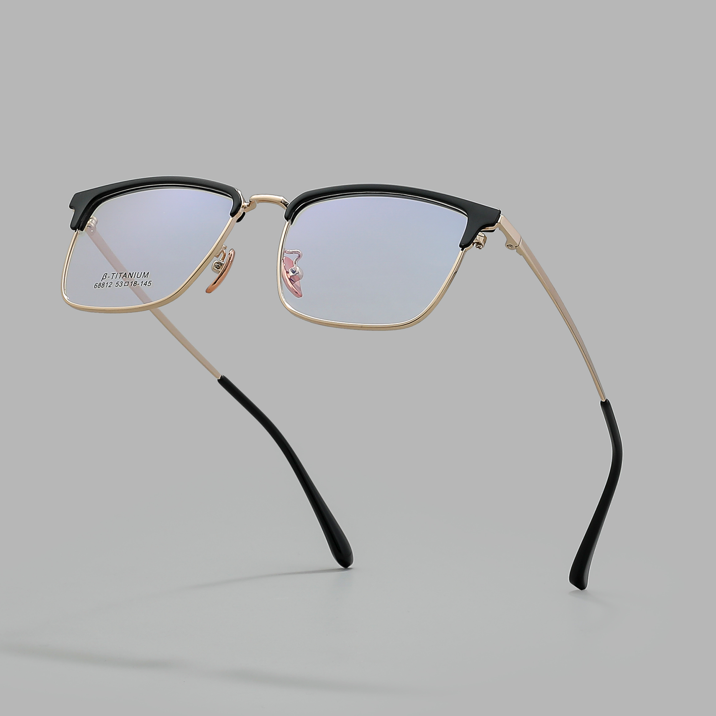 Classic Metal Glasses WGXH68812L-WOOglasses