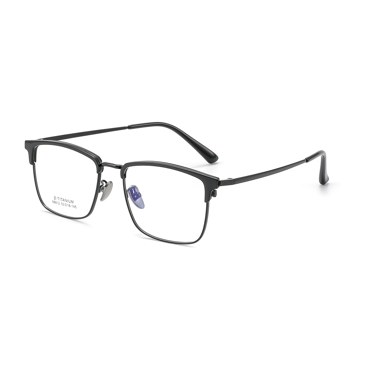 Classic Metal Glasses WGXH68812L-WOOglasses