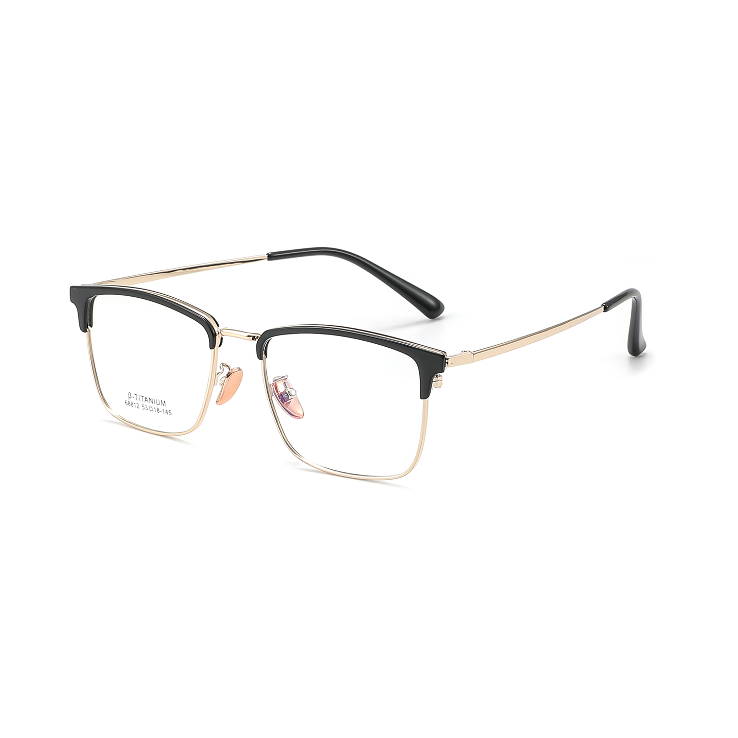 Classic Metal Glasses WGXH68812L-WOOglasses