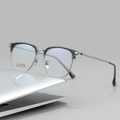 Classic Metal Glasses WGXH68815L-WOOglasses