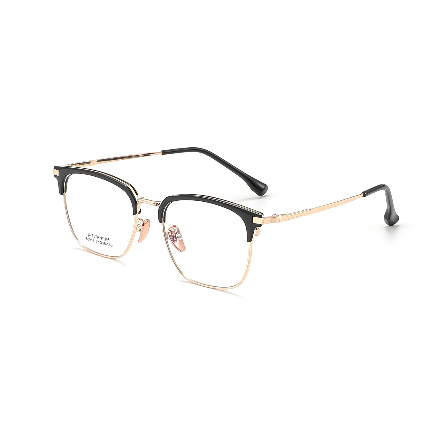 Classic Metal Glasses WGXH68815L-WOOglasses