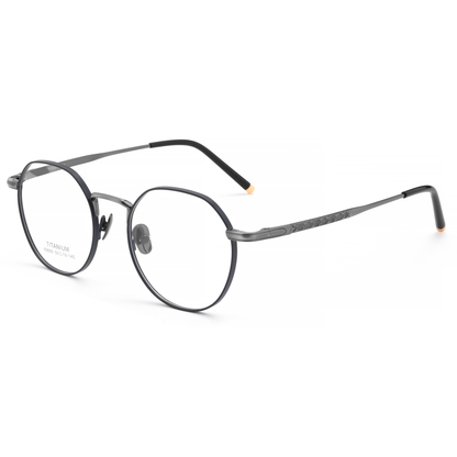 Retro Titanium Glasses WGXH69890-WOOglasses