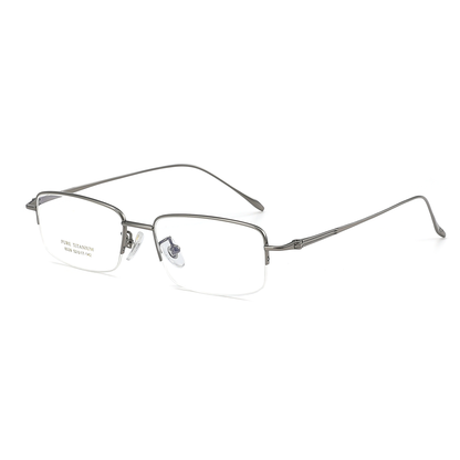 Classic Titanium Glasses WGXH8039T-WOOglasses