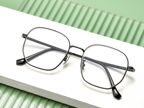 Classic Titanium Glasses WGXH95968-WOOglasses