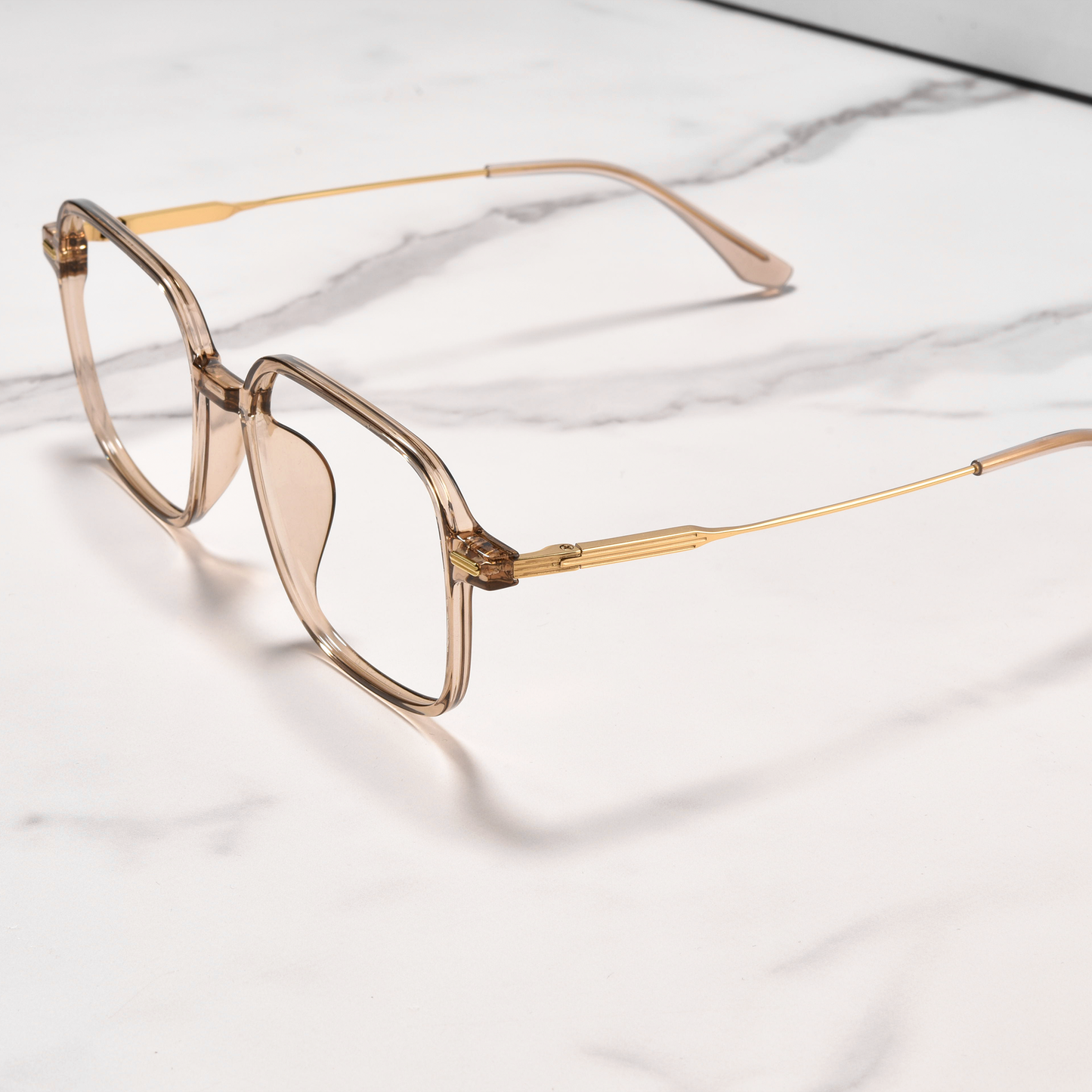 Retro TR & Titanium Glasses WGXHB98007F-WOOglasses