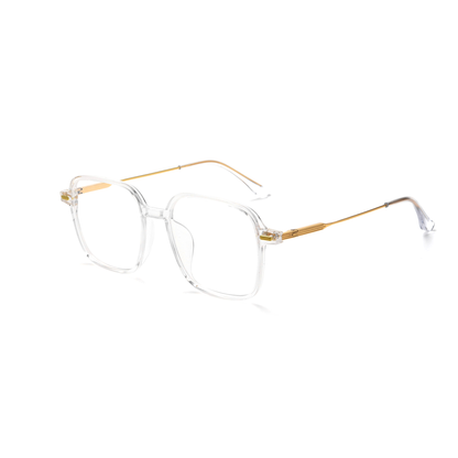 Retro TR & Titanium Glasses WGXHB98007F-WOOglasses