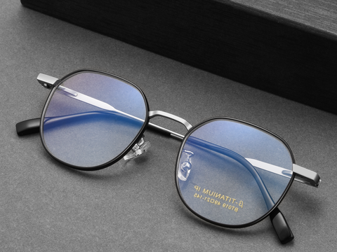 Fashion Titanium Glasses WGXHBT019-WOOglasses