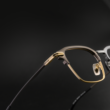 Retro Titanium Glasses WGXHDTX142S-WOOglasses