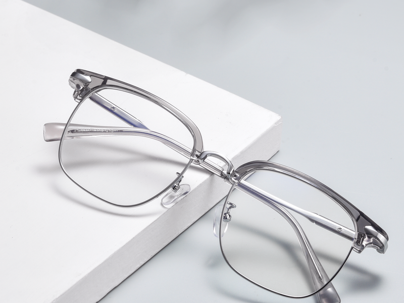 Fashion Metal Glasses WGXHK0062K-WOOglasses
