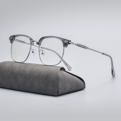 Fashion Metal Glasses WGXHK0062K-WOOglasses