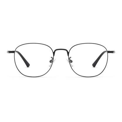 Retro Titanium Glasses WGXHK5053BSF-WOOglasses