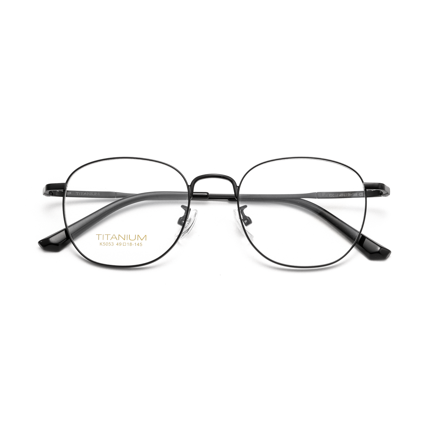 Retro Titanium Glasses WGXHK5053BSF-WOOglasses