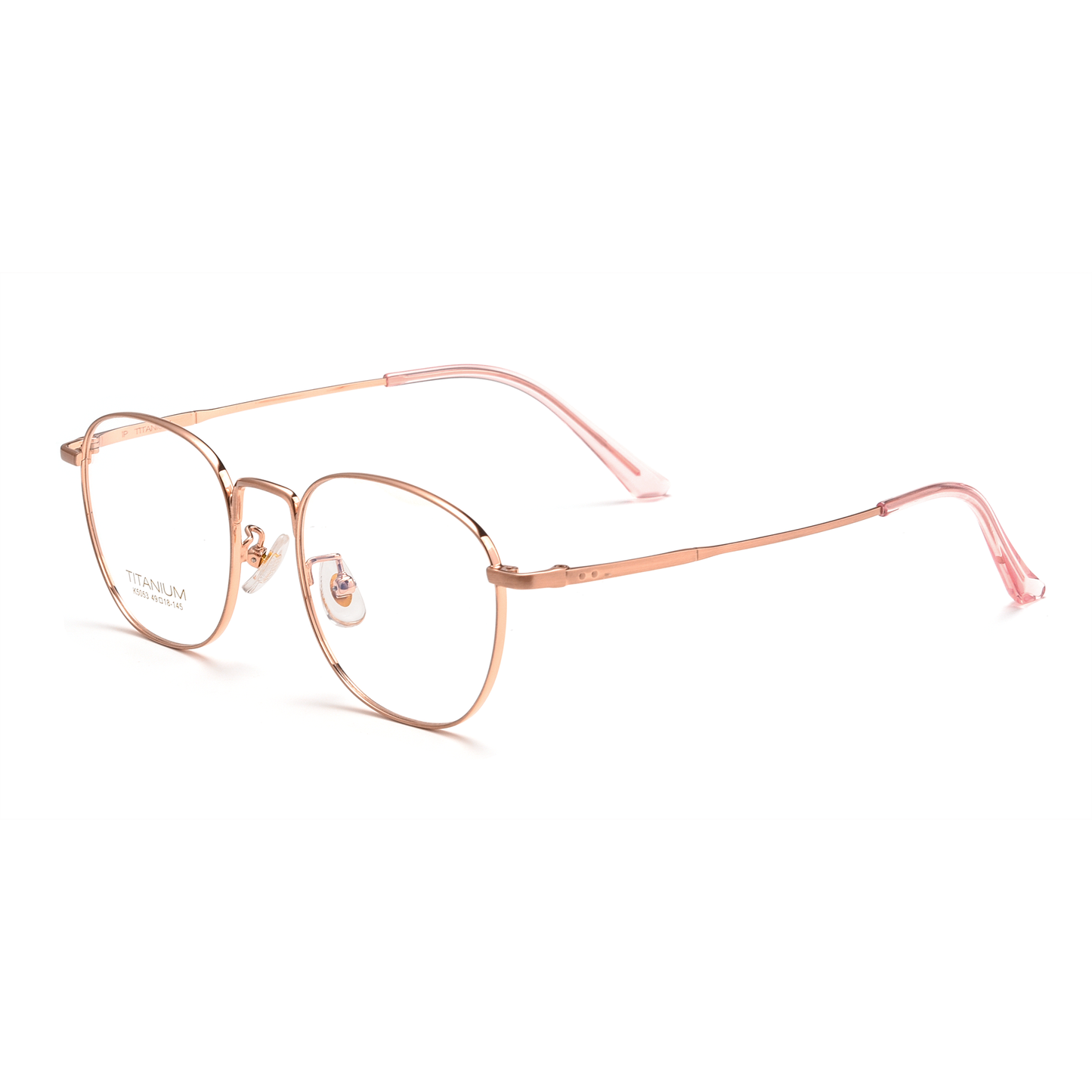 Retro Titanium Glasses WGXHK5053BSF-WOOglasses