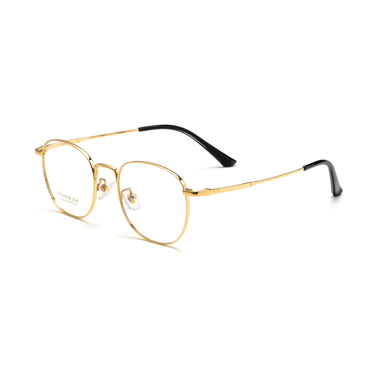 Retro Titanium Glasses WGXHK5053BSF-WOOglasses