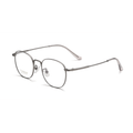 Retro Titanium Glasses WGXHK5053BSF-WOOglasses
