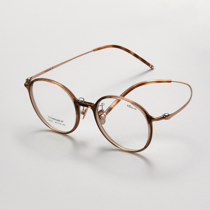 Fashion TR & Titanium Glasses WGXHL9101Y-WOOglasses