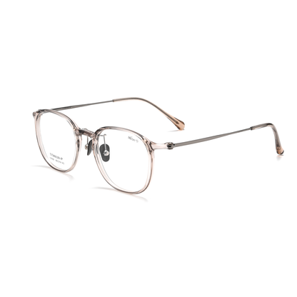 Retro TR & Titanium Glasses WGXHL9109Y-WOOglasses
