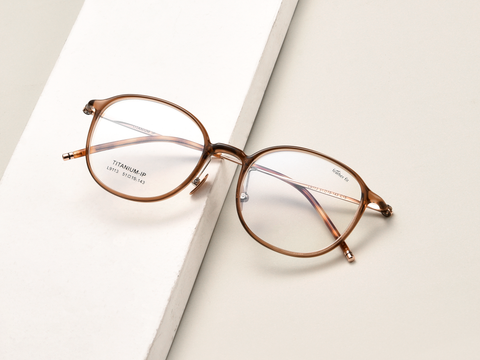 Fashion TR & Titanium Glasses WGXHL9113Y-WOOglasses
