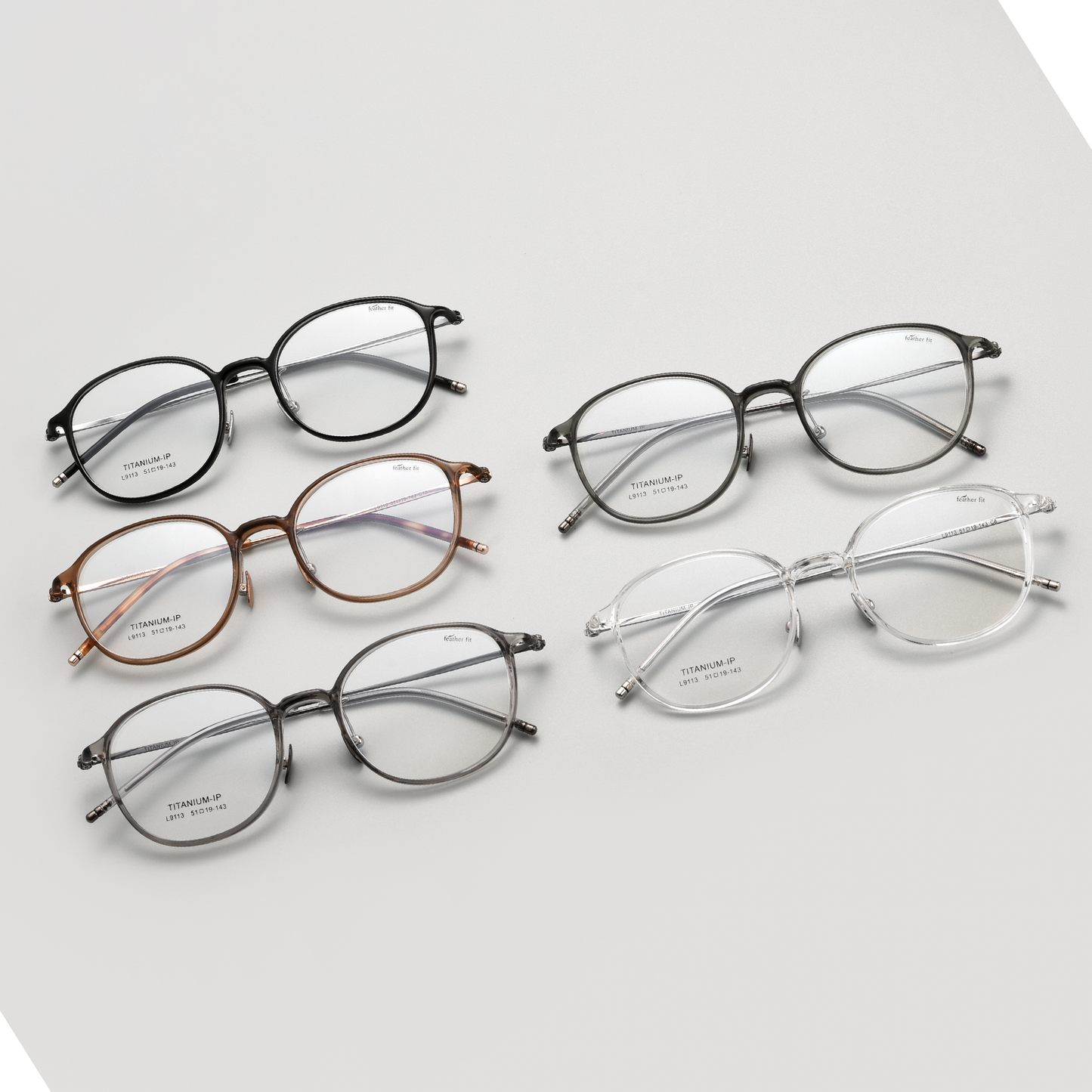 Fashion TR & Titanium Glasses WGXHL9113Y-WOOglasses