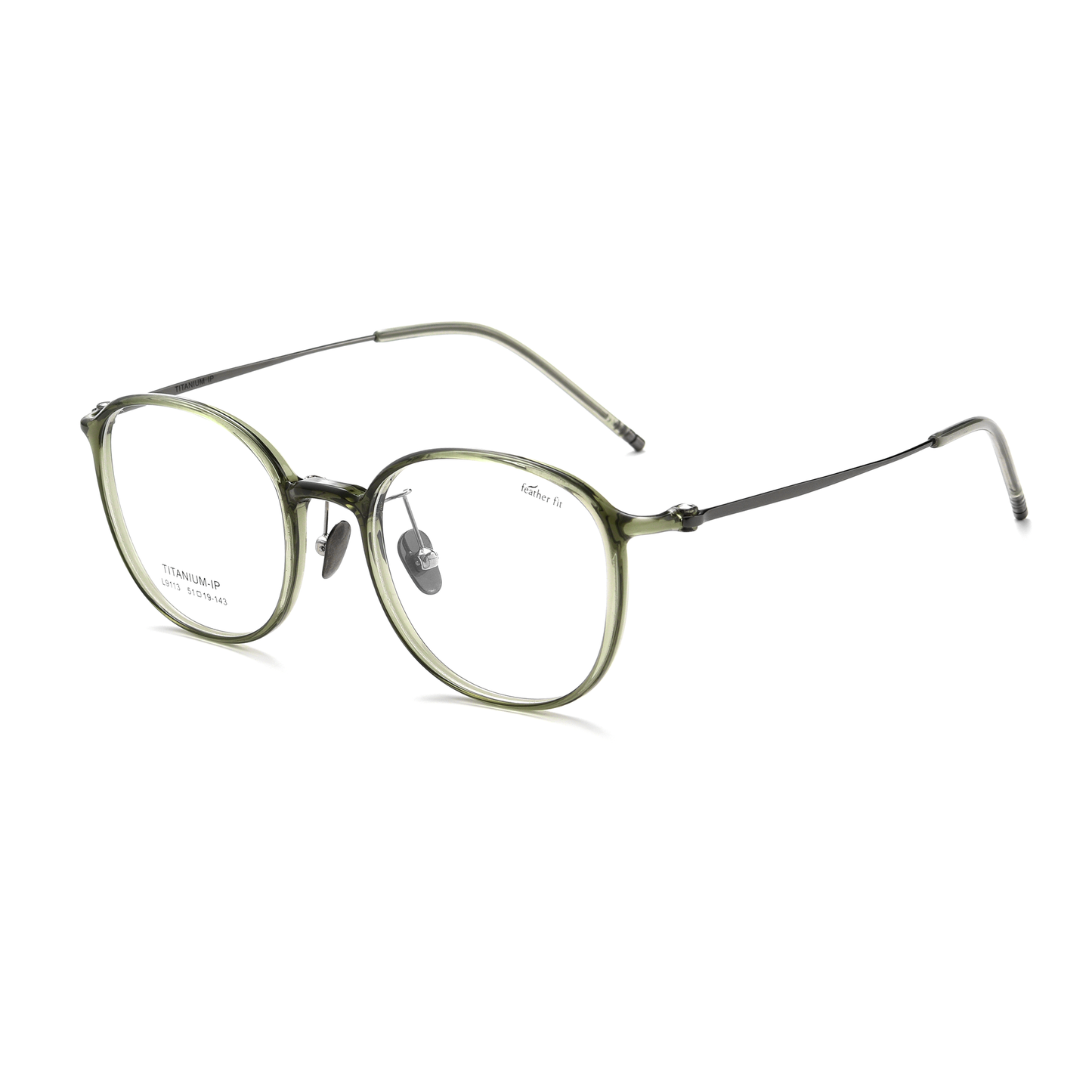 Fashion TR & Titanium Glasses WGXHL9113Y-WOOglasses