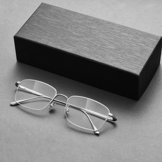 Classic Titanium Glasses WGXHMIES1907-WOOglasses
