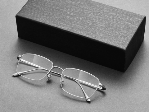 Classic Titanium Glasses WGXHMIES1907-WOOglasses