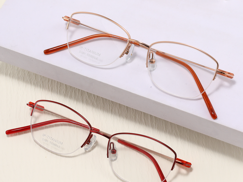 Fashion Titanium Glasses WGXHS101ET-WOOglasses