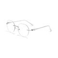 Classic Rimless Metal Glasses WGXHX1001WK-WOOglasses