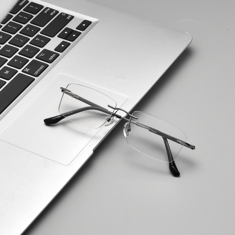 Classic Rimless Metal Glasses WGXHX1002WK-WOOglasses