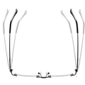 Classic Rimless Metal Glasses WGXHX1012WK-WOOglasses