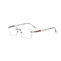 Classic Rimless Metal Glasses WGXHX1012WK-WOOglasses