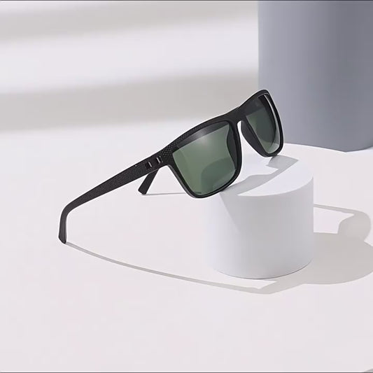 Sport Polarised Driving & Cycling Square-Framed UV Sunglasses WGSG3535