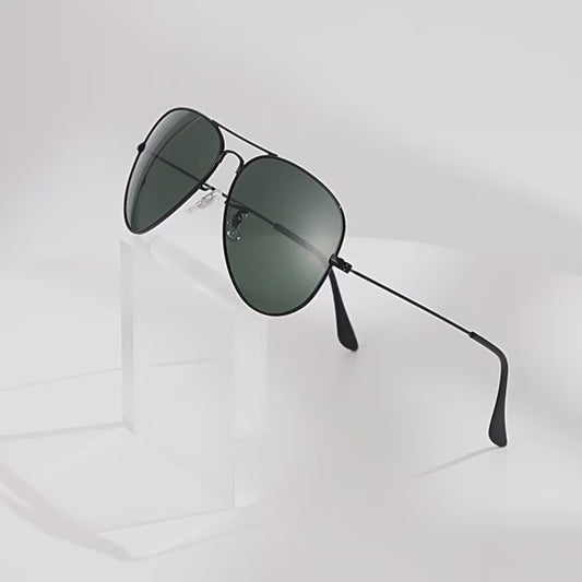 Classic Vintage Ultra-Light Polarised UV-Protection Pilot Sunglasses WGSG3025