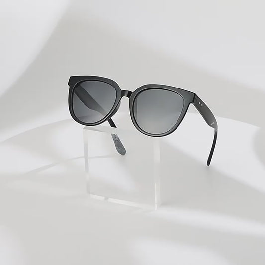 Premium Tea-Tinted Retro UV Protection PC Polarised Sunglasses - WGSG3333